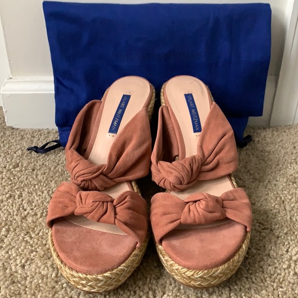 Stuart Weitzman Shoes - *NEVER WORN* Stuart Weitzman espadrille wedges